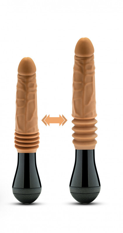Dr. Skin Silicone - Dr. Arthur - Thrusting  Gyrating Vibrating  - Tan
