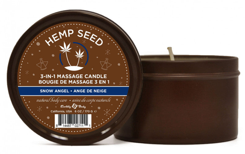 3-in-1 Massage Candle Snow Angel 6oz