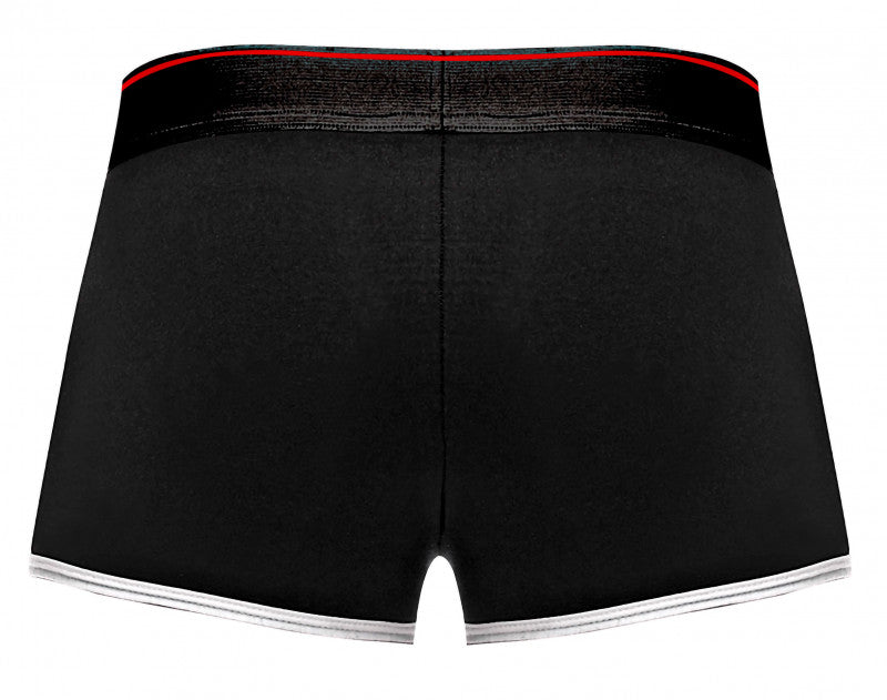 Retro Sport Panel Short - Medium - Black/ Red