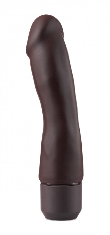 Dr. Skin Silicone  Dr. Steve - 7 Inch Vibrating   - Brown