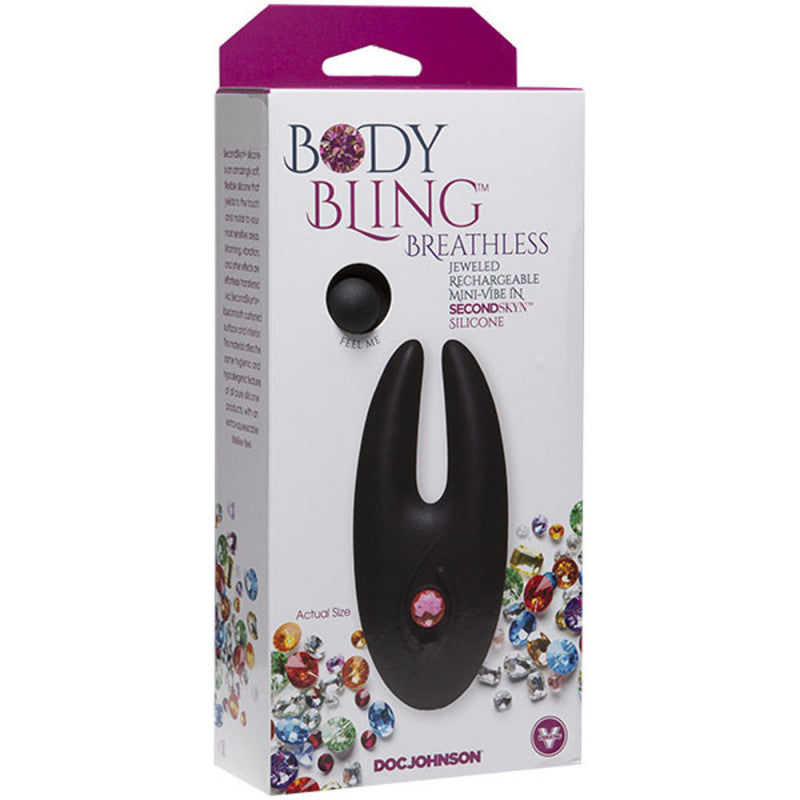 Body Bling -  Cuddler Mini-Vibe in Second  Skin Silicone - Pink