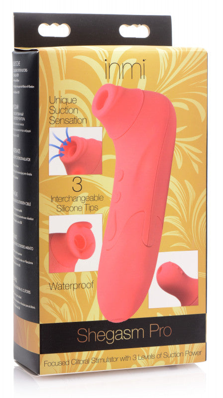 Shegasm Pro Clitoral Stimulator - Pink