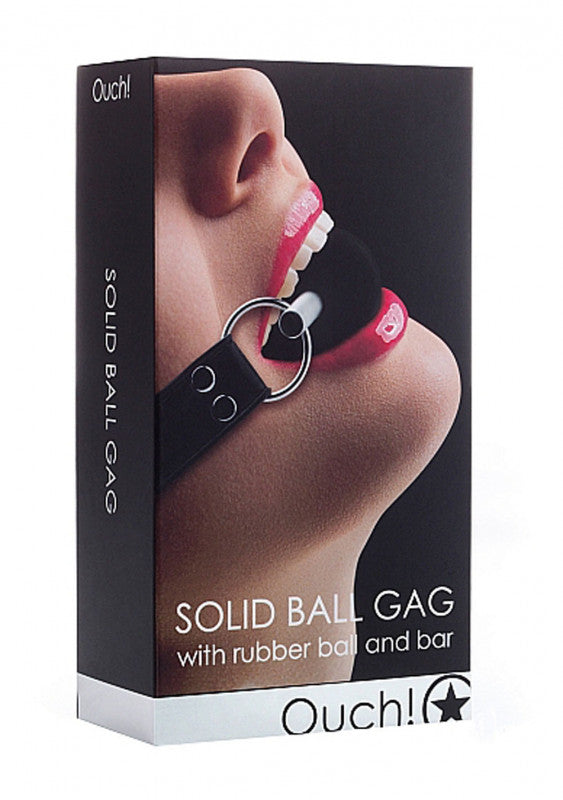 Solid Ball Gag - Black