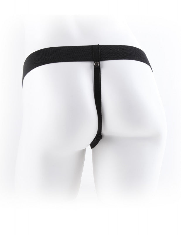 Fetish Fantasy Series 7 Inch Hollow Strap-on With Balls - Flesh