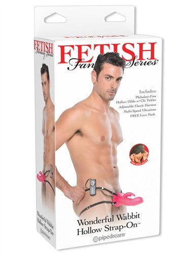 Fetish Fantasy Wonderful Wabbit Hollow Strap-on -  Pink