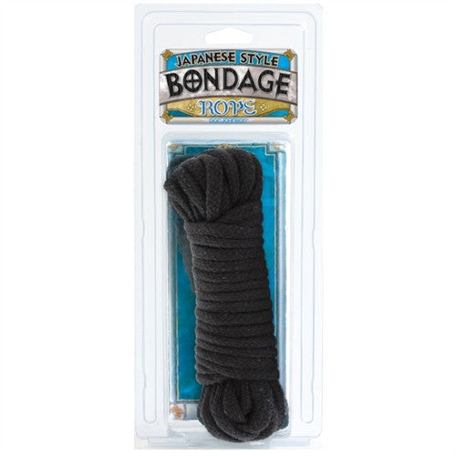 Bondage Rope - Cotton - Japenese Style  - Black