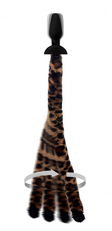 Waggerz Moving and Vibrating Leopord Tail and Ears