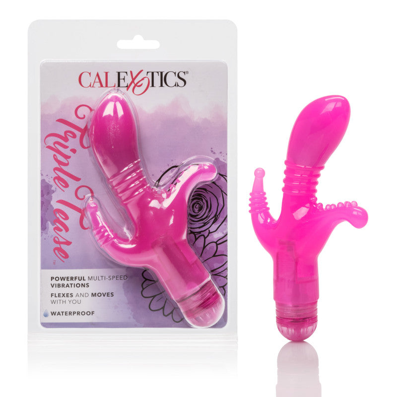 Triple Tease Pink Vibe - SomethingSexyPlanet Triple Tease Pink Vibe - SomethingSexyPlanet