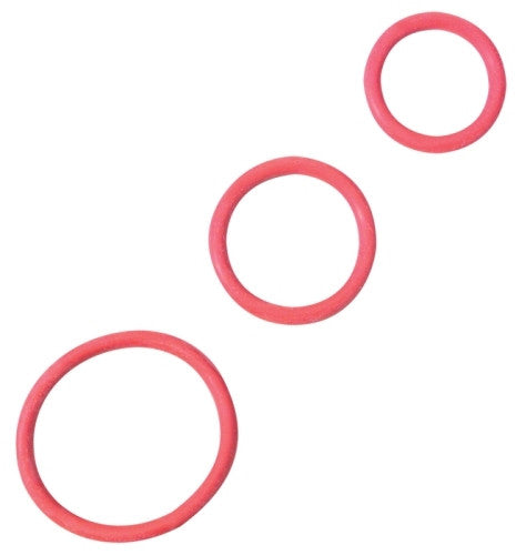 Soft C-Ring Set Red