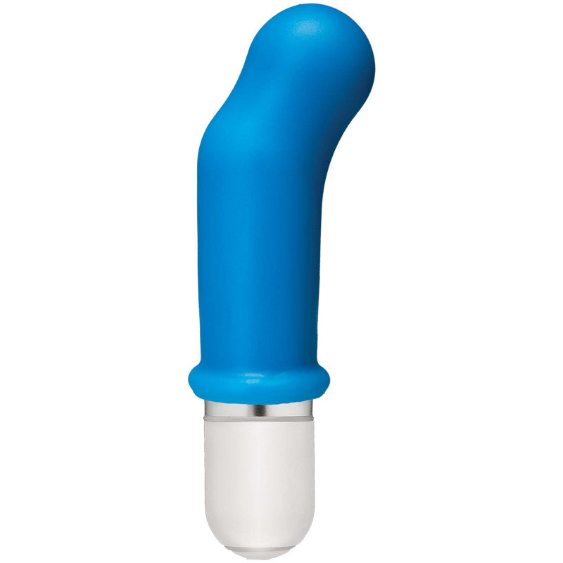 American Pop! - Pow! 10 Function Silicone Vibrator -  Blue