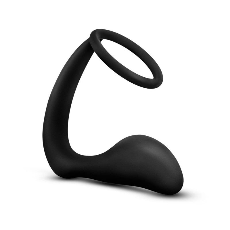 Anal Adventures - Platinum -  Ring Plug -  Black