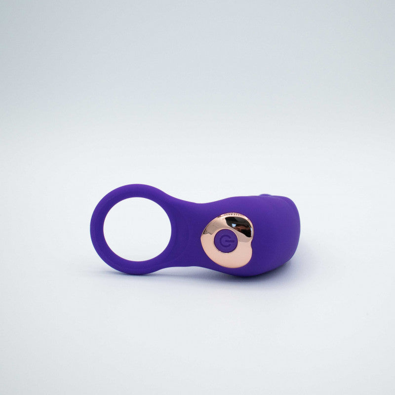 The Hopper Ring and Bullet Vibrator -  Purple