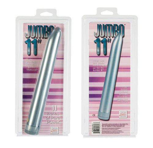 Jumbo 11in  Massager Platinum