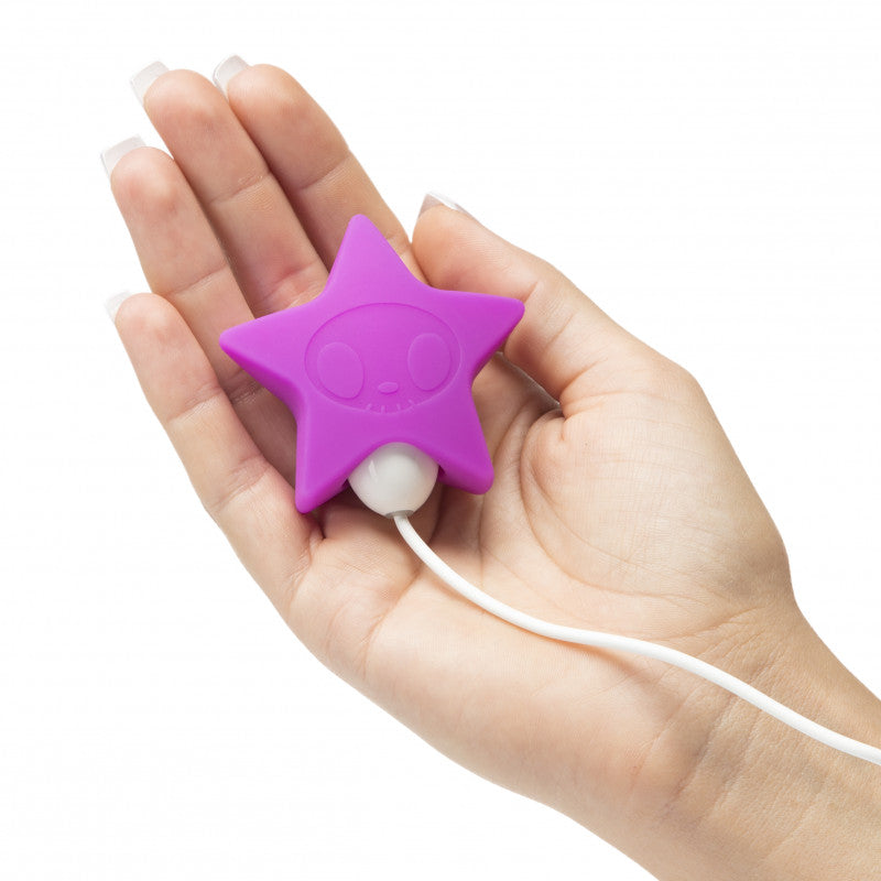 Tokidoki 10 Function Silicone Clitoral Vibrator -  Star - Purple