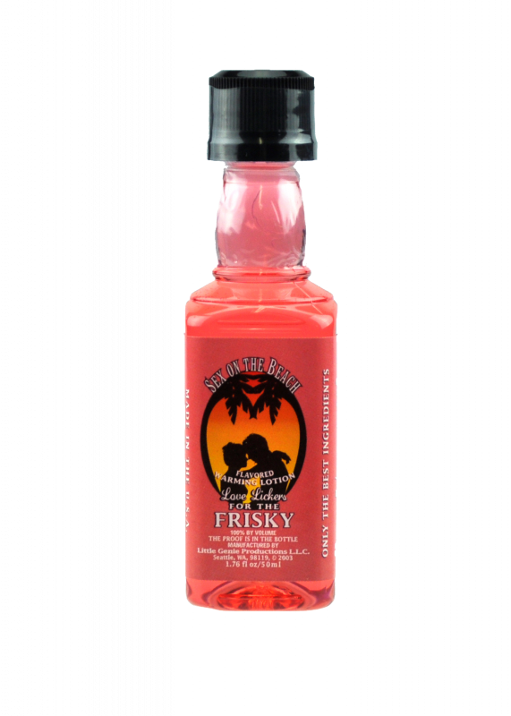 Love Lickers Massage Oil - Sex on the Beach - 1.76 Fl. Oz.