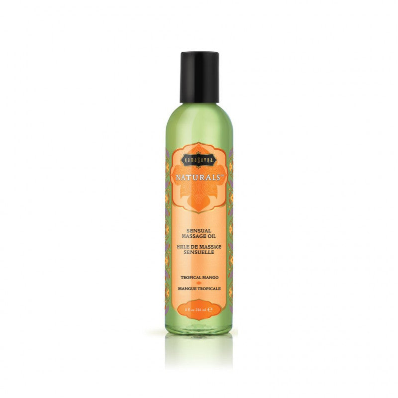 Naturals Massage Oil - Tropical Fruits - 8 Fl. Oz.