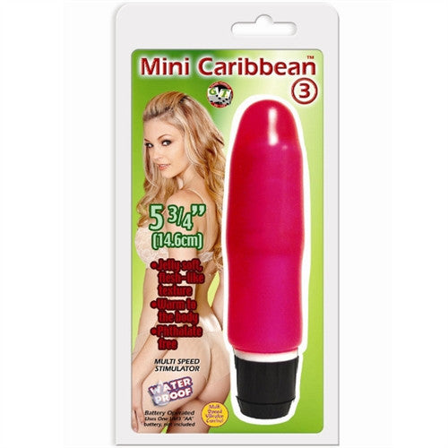 Mini Caribbean - 3 Smooth Pink