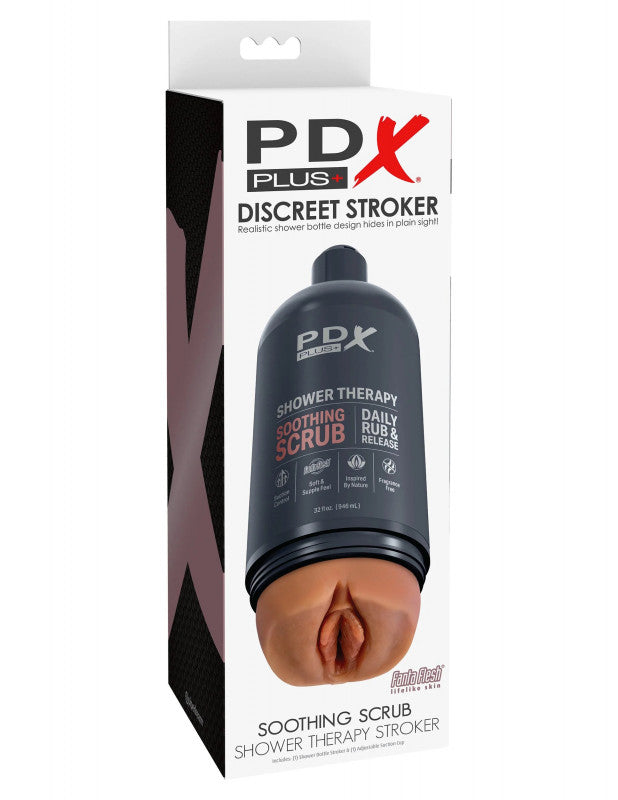 PDX Shower Therapy - Soothing Scrub - Tan