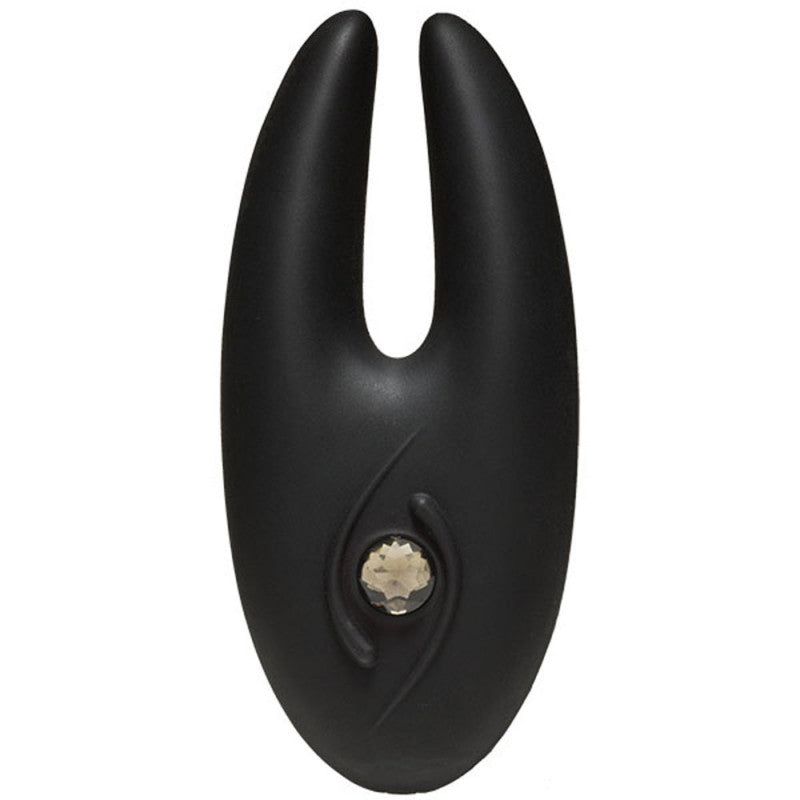 Body Bling -  Cuddler Mini-Vibe in Second  Skin Silicone - Silver