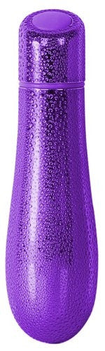 Rain Power Bullet 3&quot; Textured 7 Function Purple