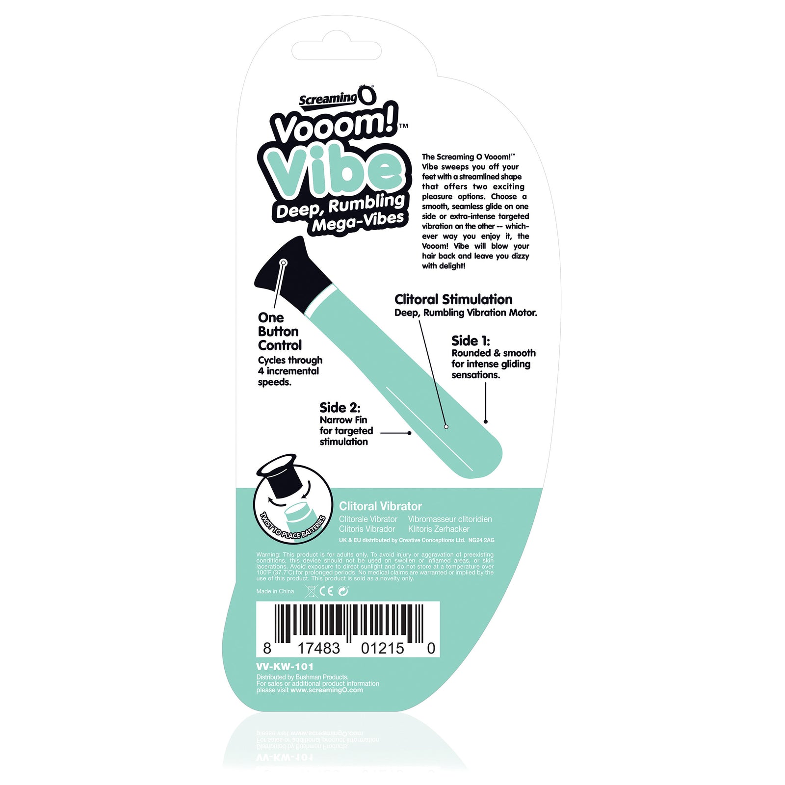 Vooom! Vibe Deep Rumbling Mega-Vibes - Kiwi