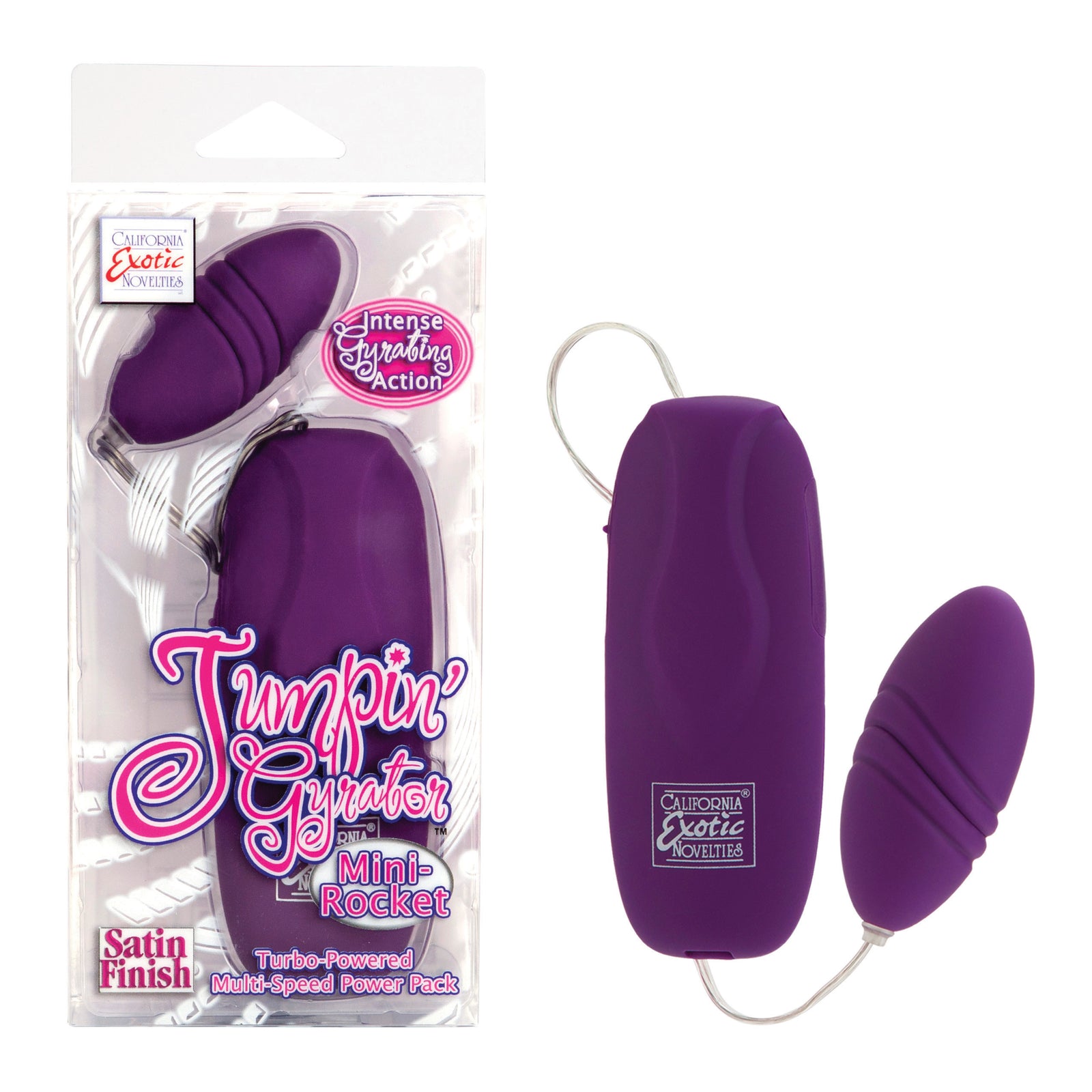 Jumpin Gyrator Mini-Rockets - Purple