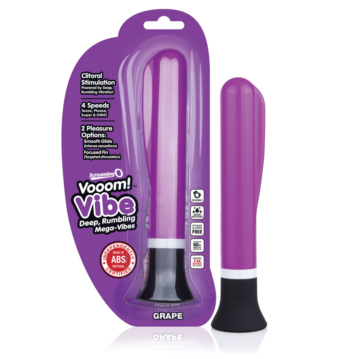 Vooom! Vibe Deep Rumbling Mega-Vibes - Grape