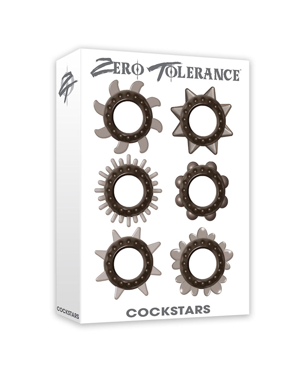 Zero Tolerance Cockstars 6 Cock Ring Set