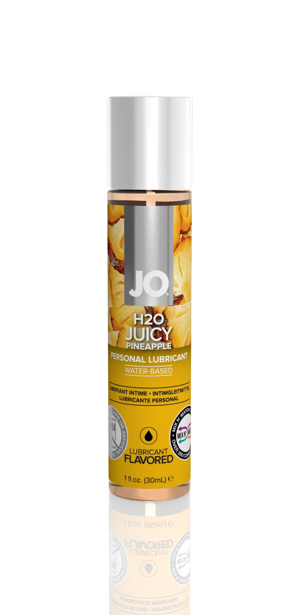 Jo H2O Flavored Lubricant - Pineapple - 1 Fl. Oz. (30ml)