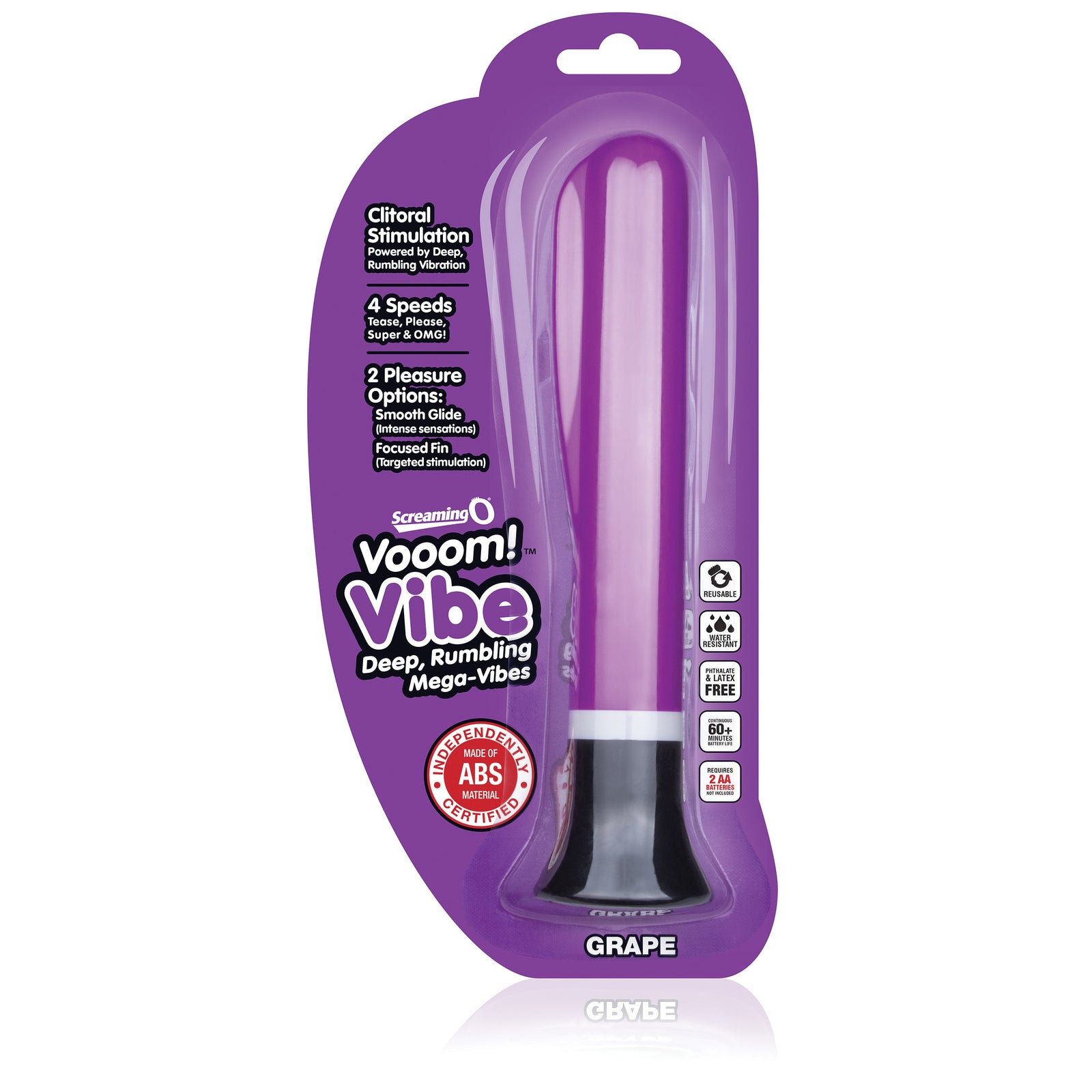Vooom! Vibe Deep Rumbling Mega-Vibes - Grape
